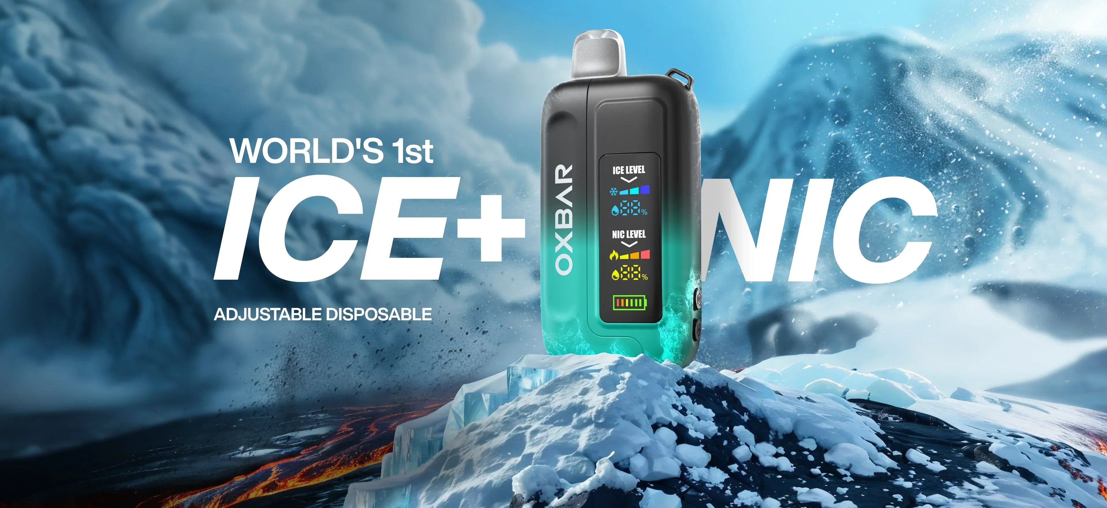 The OXBAR ICE-NIC 35K: Next-Level Tech in a Disposable Vape
